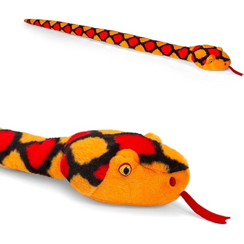 Keel Eco RED 65cm Snake Plush