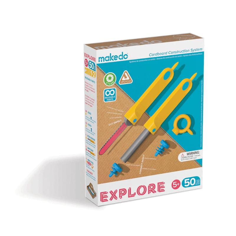 Makedo Explore 50pcs