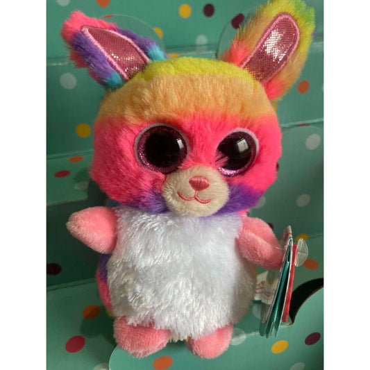 Skyla the Rainbow Rabbit Plushie 10cm Mini Motsu