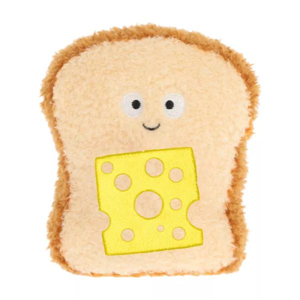 Cheese on Toast Snackies Food Fluffy Plushie 12cm