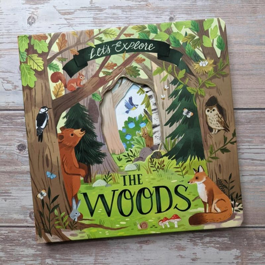Let's Explore the Woods Boardbook