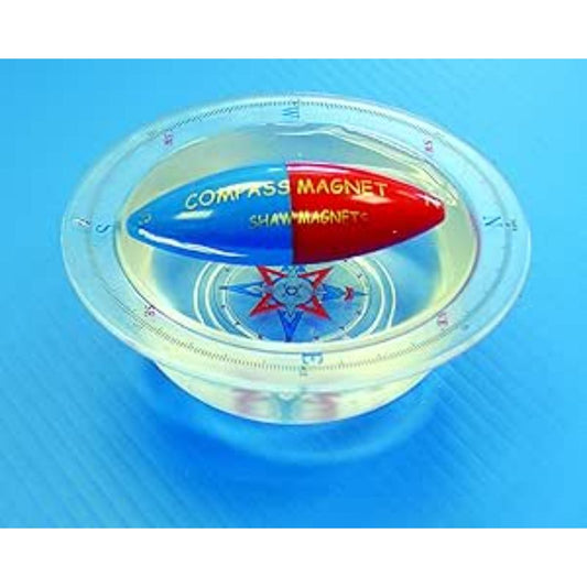 Floating Compass Magnet & Bowl