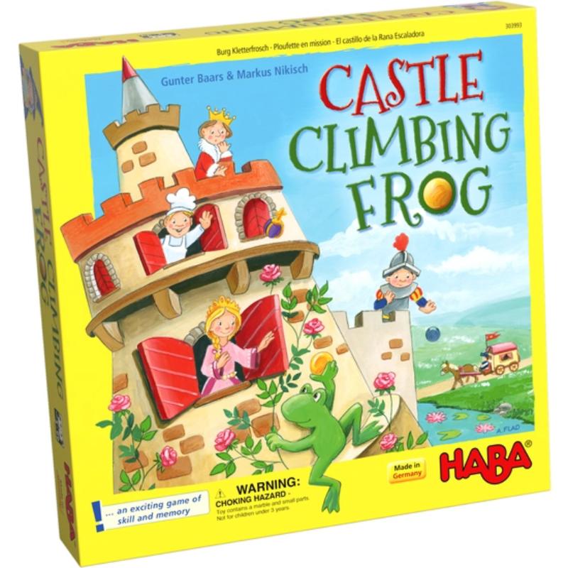 Castle Climbing Frog Board Game