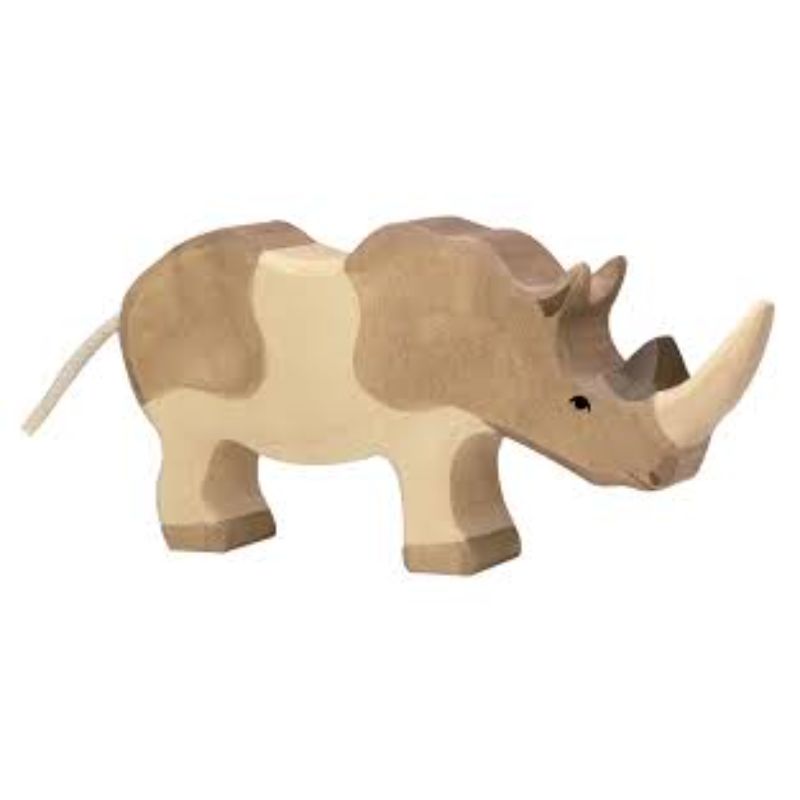 Holztiger Rhinoceros