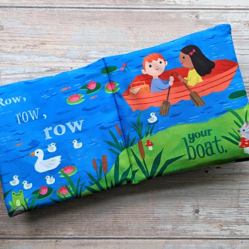 Row Row Your Boat Crinkly Cloth Book