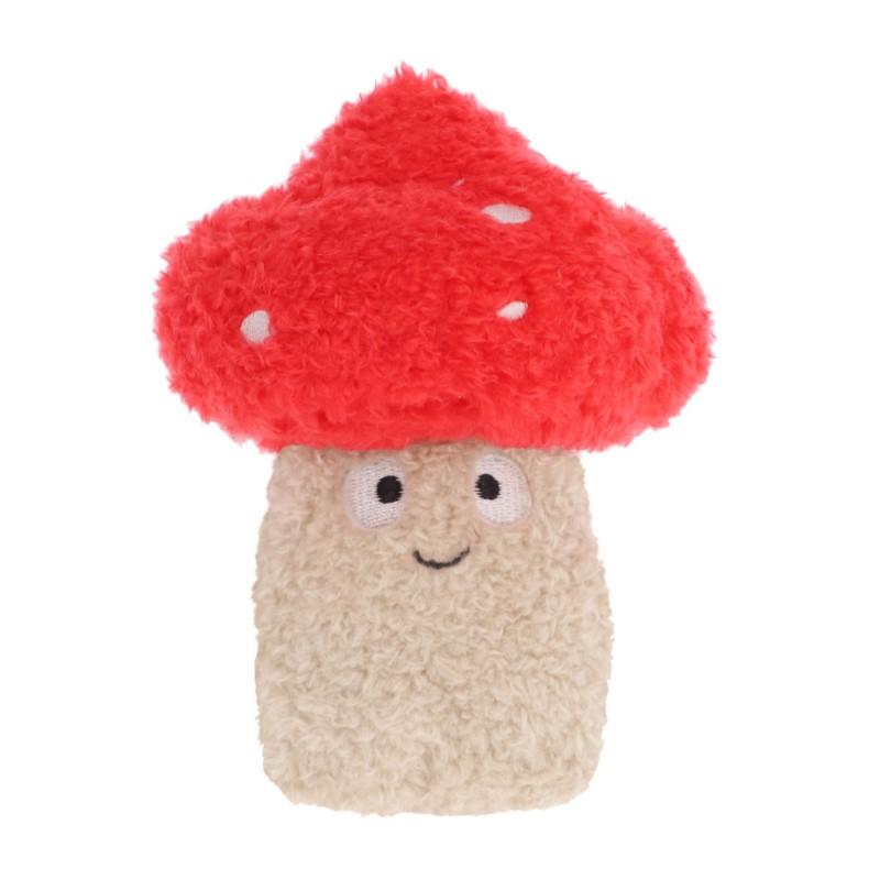 Mushroom Snackies Food Fluffy Plushie 12cm