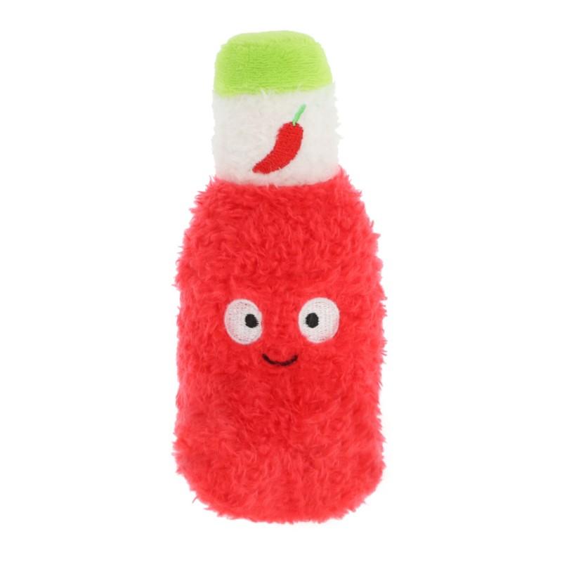 Hot Sauce Snackies Food Fluffy Plushie 12cm