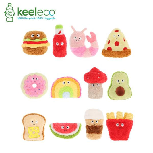 Keeleco Food Snackies Super Soft Plushie 12cm